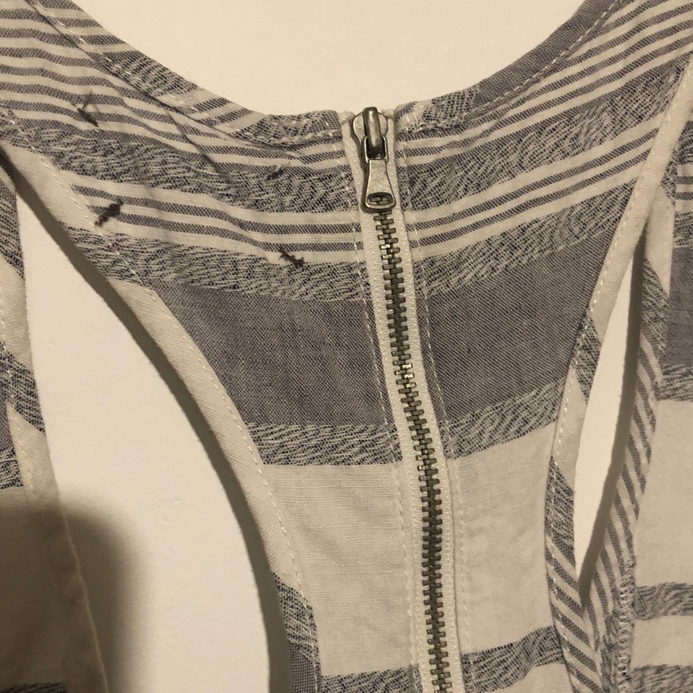 Lou & Grey Striped Dress - Gray and White - Picture 9 of 13